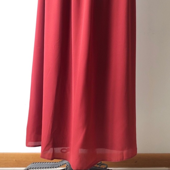 ASOS Women’s Rust Lace Maxi Maternity Dress 4 XS - Picture 5 of 14